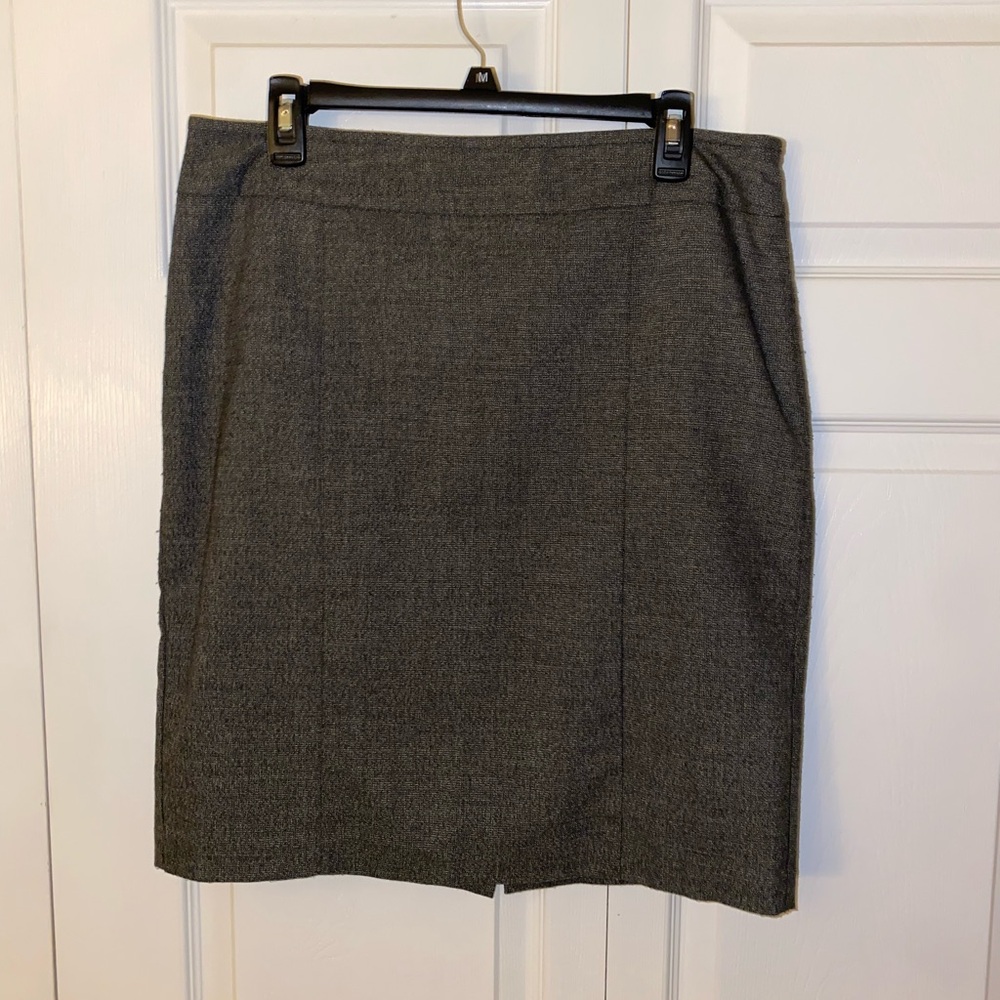 APT 9 Gray Pencil Skirt